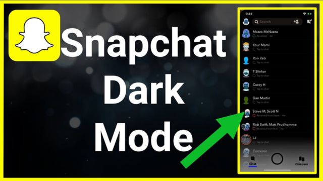 Snapchat's Night Mode